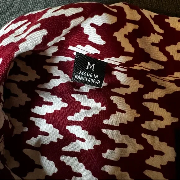 Jachs Girlfriend women’s short sleeve burgundy blouse - Picture 5 of 5